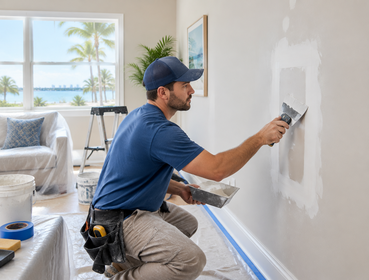 Drywall Repairs & Replacement
